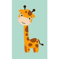 Detský uterák Žirafa 30x50 cm
