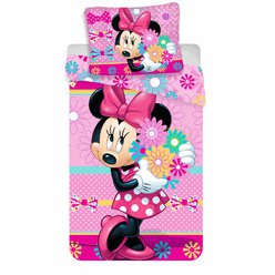 Posteľná obliečka Minnie Mouse  140x200/70x90cm