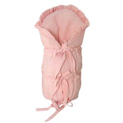 Obliečka na zavinovačku mušelín- Ružová 73x73 cm